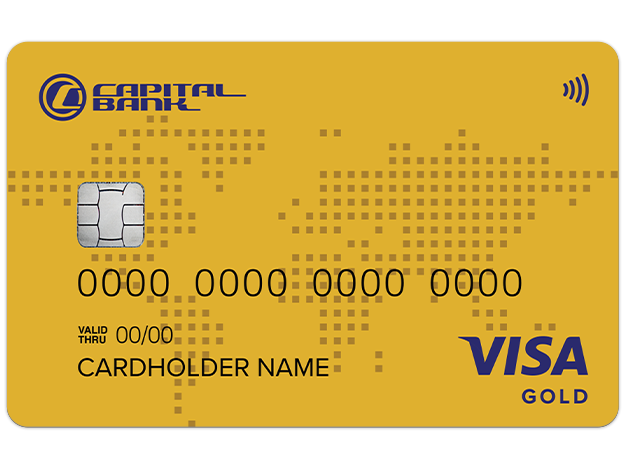 Carte de crédit VISA Gold de Capital Carte