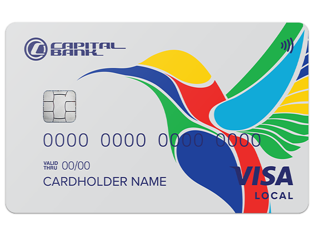 Carte de crédit locale VISA de Capital Carte
