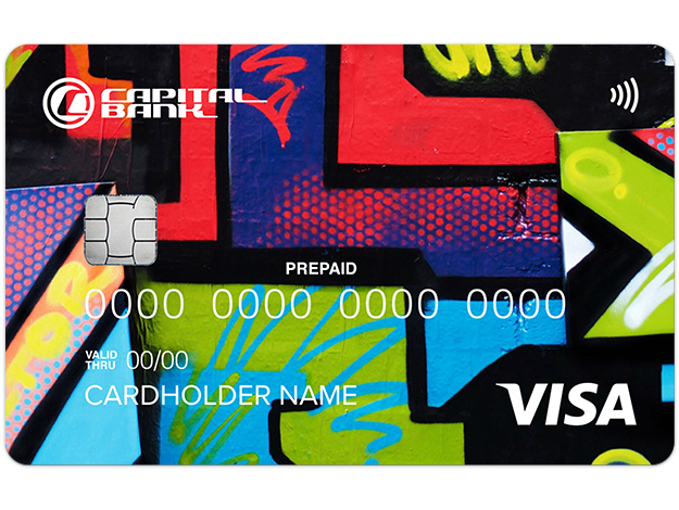 Carte prépayée (prepaid) internationale VISA de Capital Carte