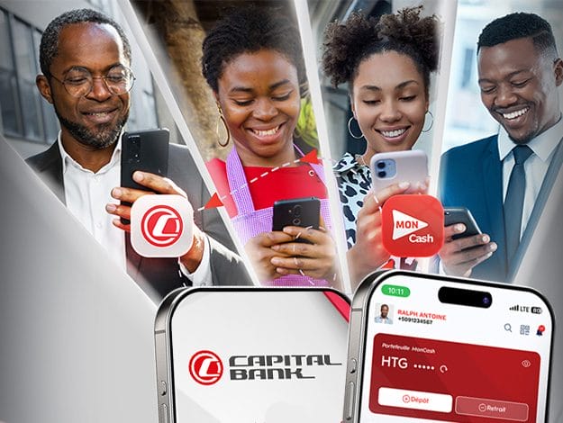 Personnes utilisant le service Capital Bank MonCash