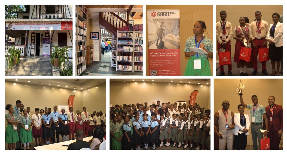 Photos du concours d'éloquence sur le thème de René Dépestre organisé en 2026 par la Bibliothèque Michèle Tardieu
